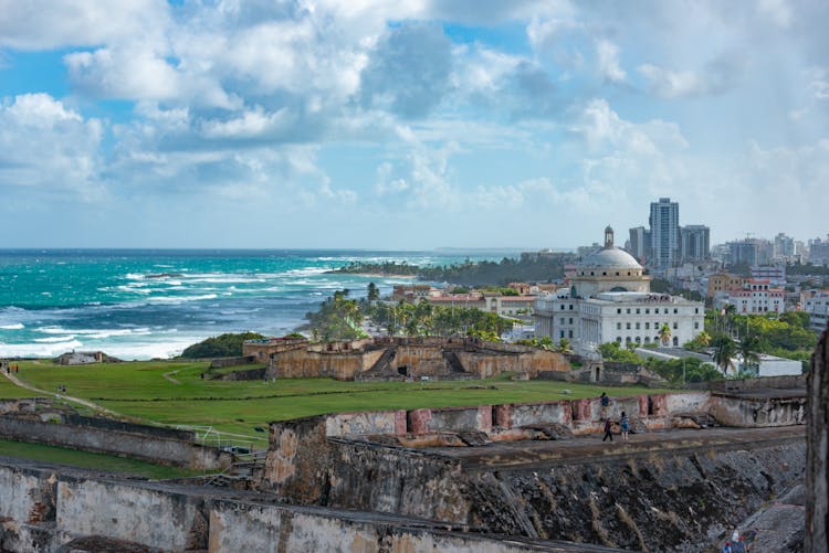 Panorama Of San Juan On Puerto Rico