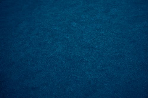 Close-up of a Blue Fabric Surface