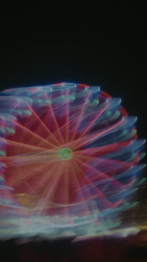 Immagine gratuita di movimento sfocato, multicolore, notte