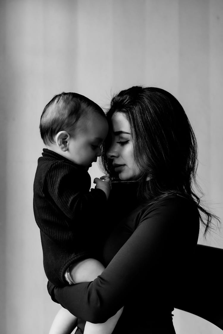 Mother Holding Chid