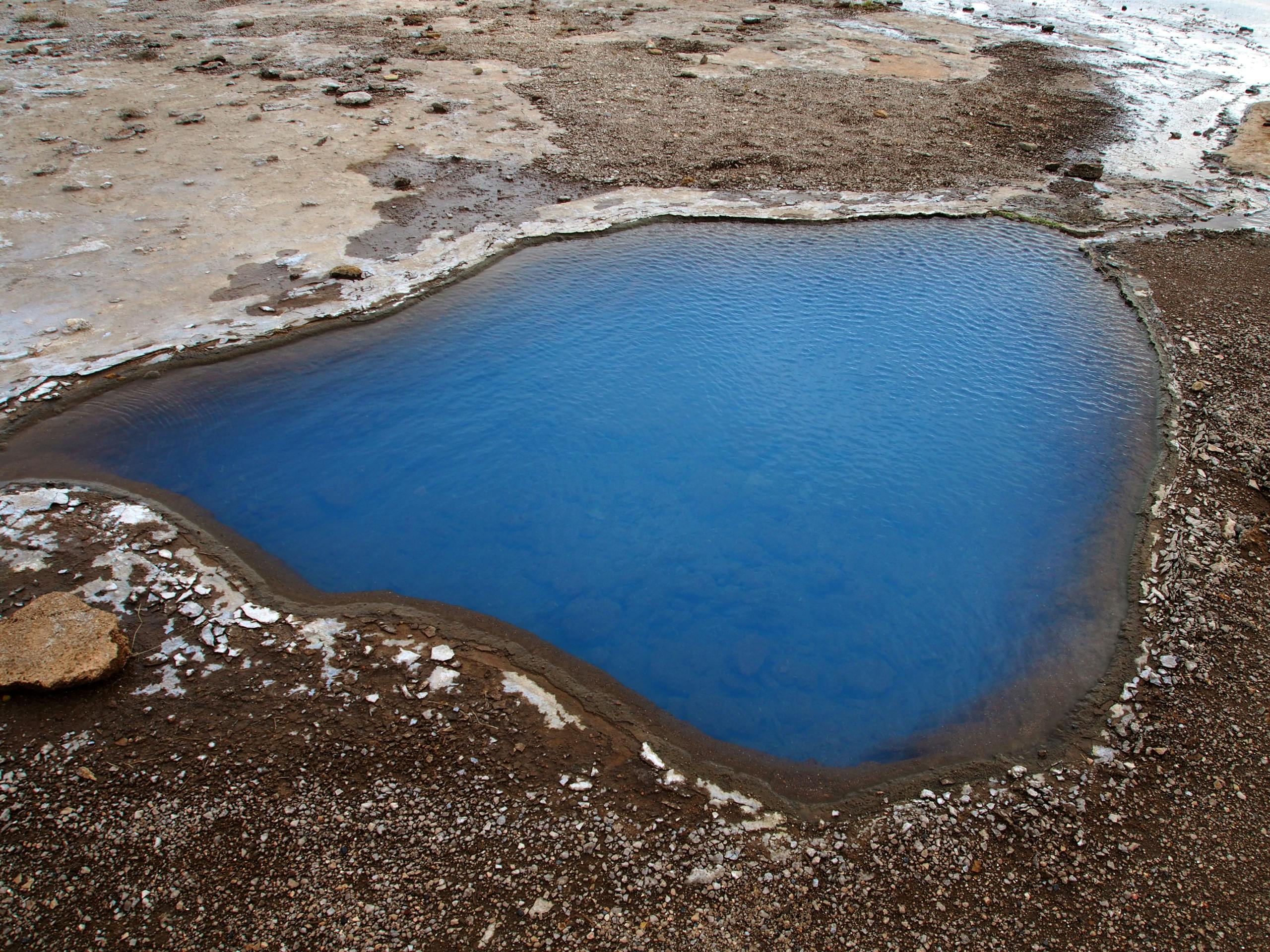Free stock photo of blue, geyser