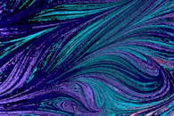 Blue Abstract Pattern