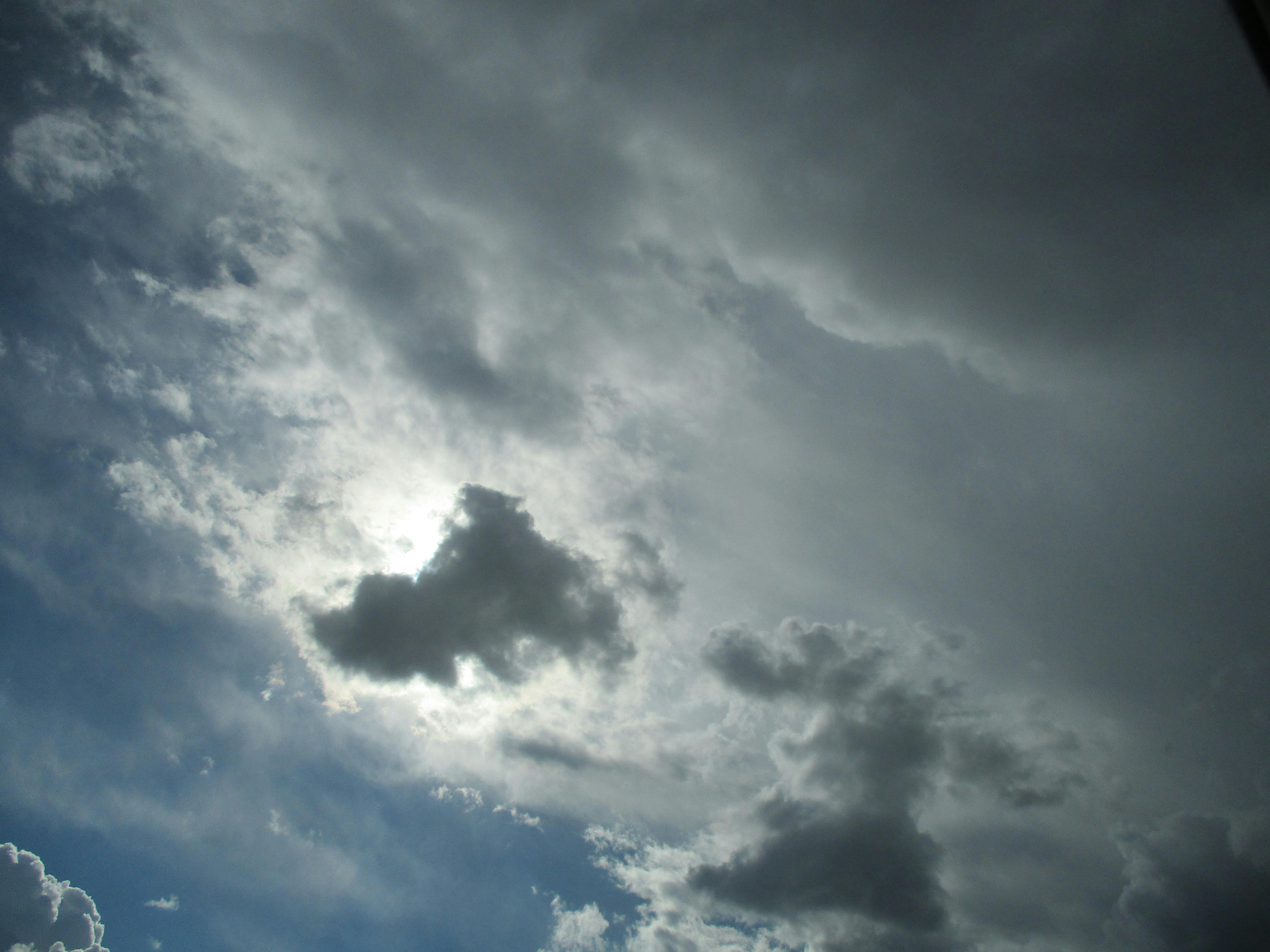 嵐の雲 灰色の空の無料の写真素材