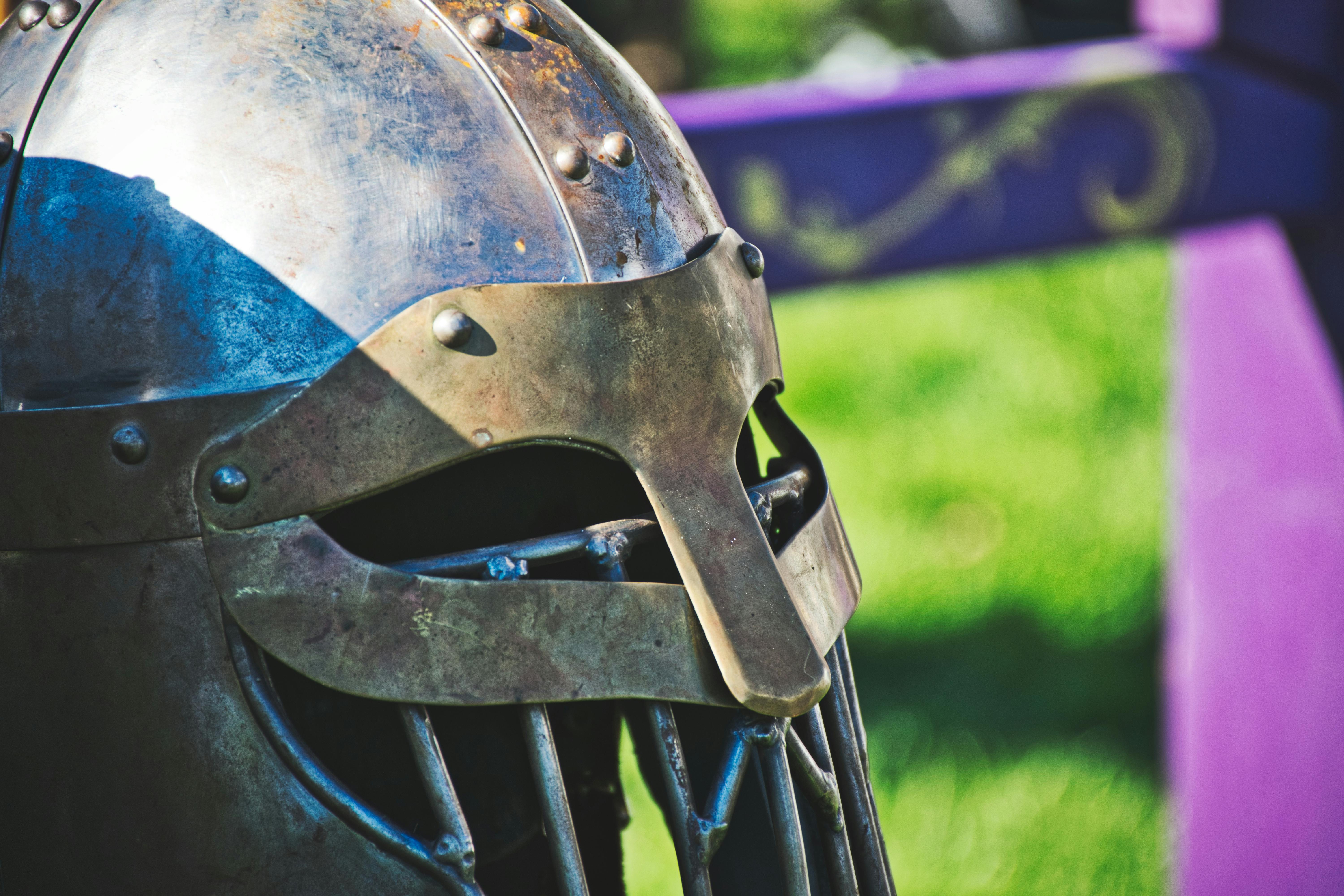 Free stock photo of armor, helm, helmet