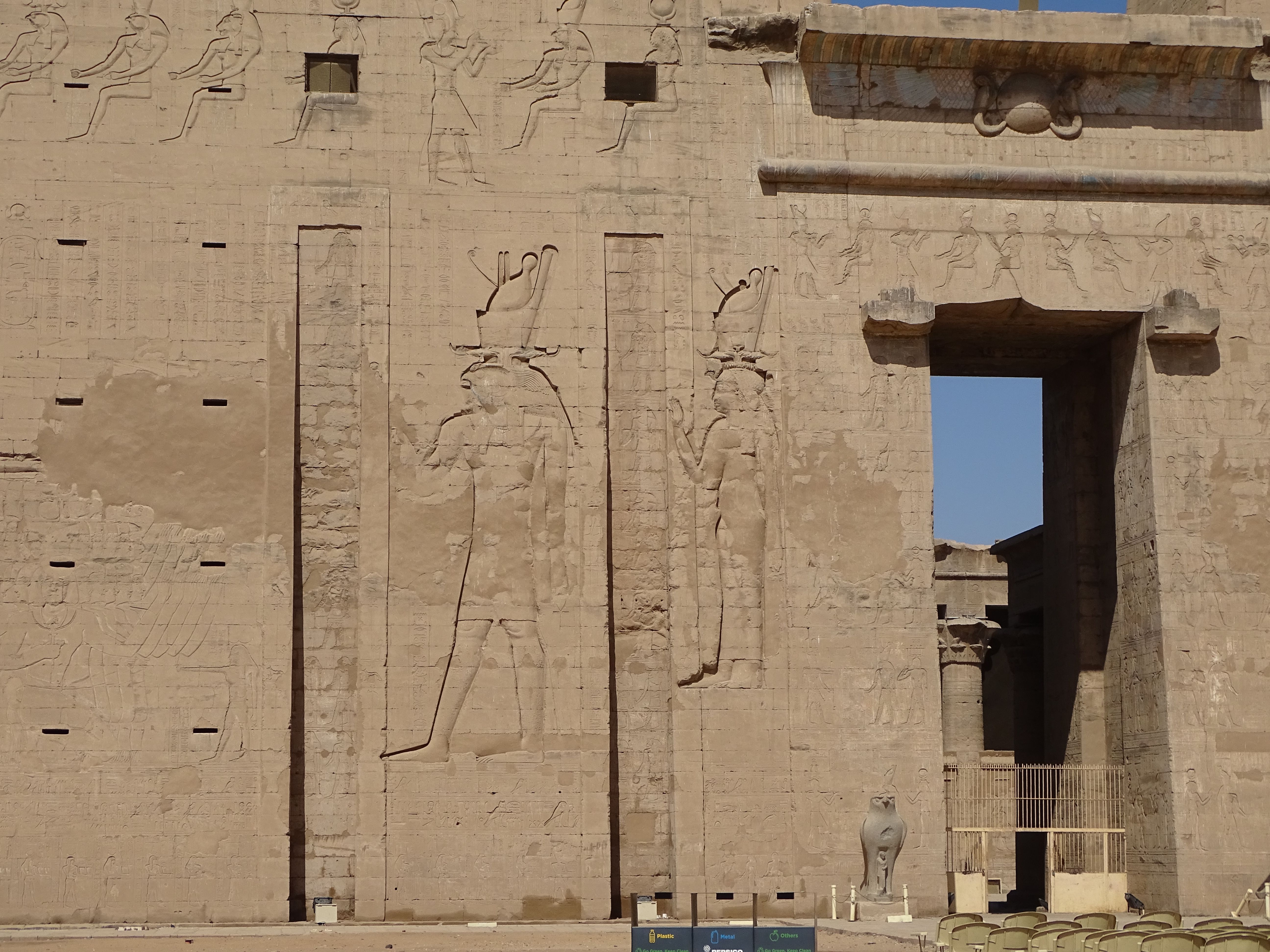 Carved, Ancient Wall with Hieroglyphs · Free Stock Photo