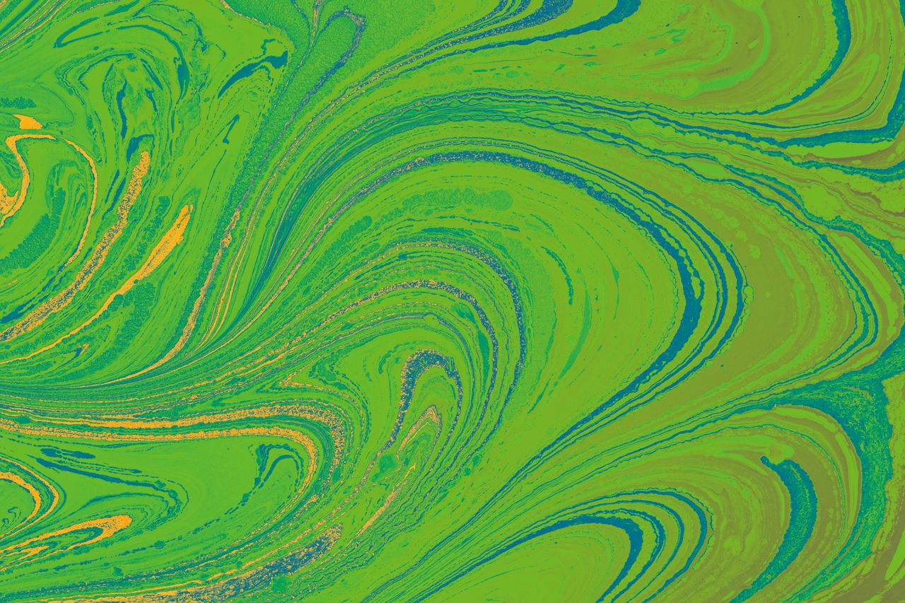 a lively abstract marble pattern with swirling green tones perfect for