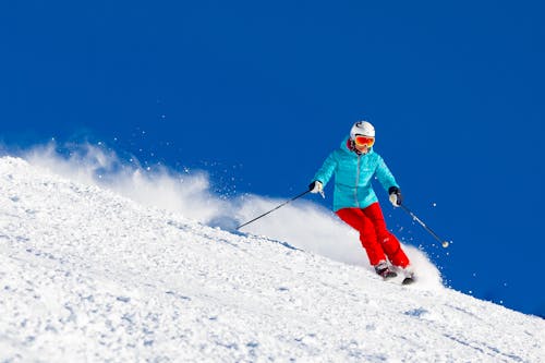 Imagine de stoc gratuită din cască, femeie, geaca de ski