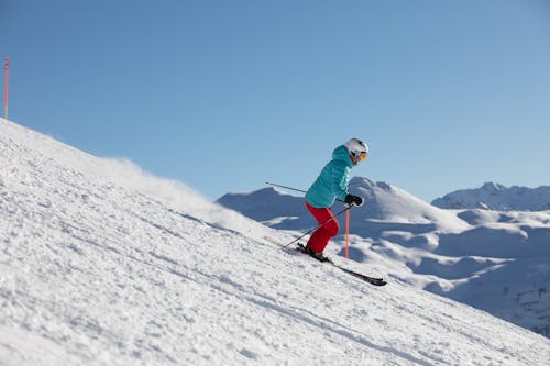 スキー, スキーヤー, スロープの無料の写真素材