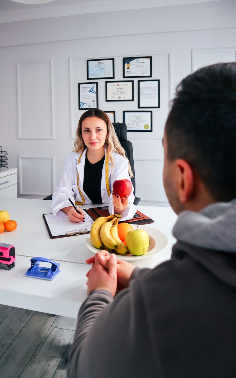 Consulta de nutrición con orientación alimentaria