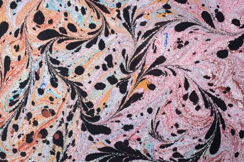 Free Vibrant abstract art with colorful marble texture swirls, perfect for creative designs. Stock Photo