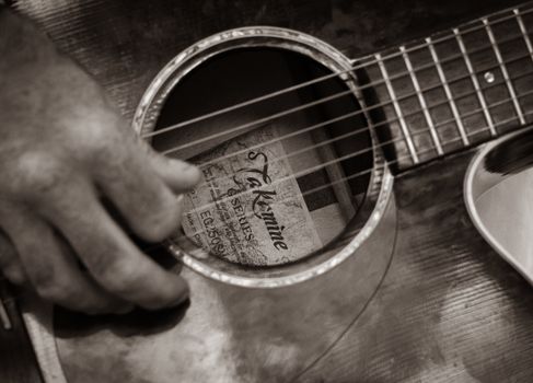 Free stock photo of art, dirty, guitar
