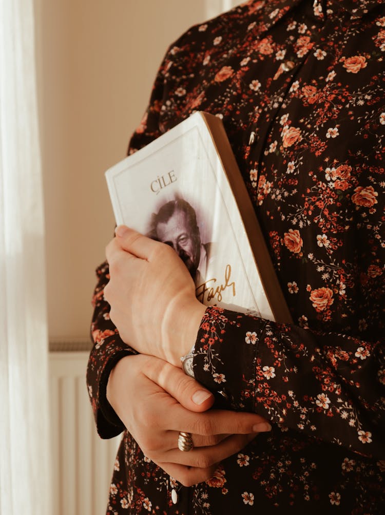 Turkish Book In Woman Hands