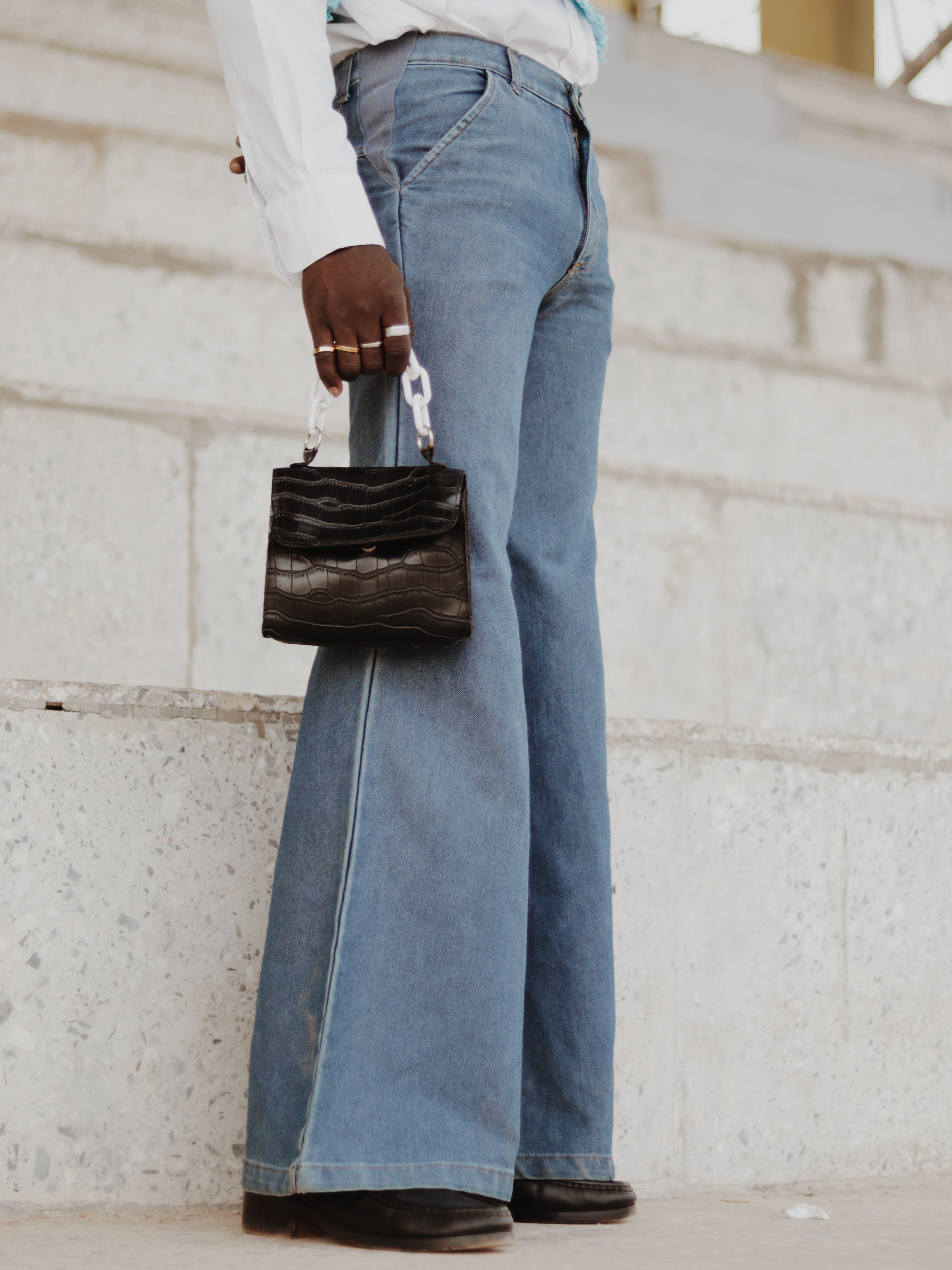 Calça Flare Jeans