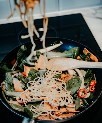 Vegetable Hand-Pulled Noodles