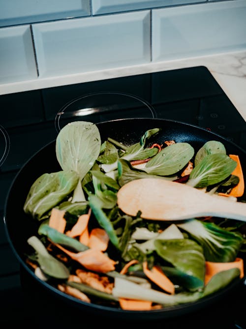 Spinich on the Frying Pan 