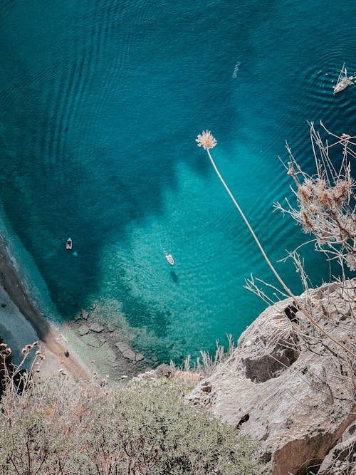 Rocks near Blue Sea Waters