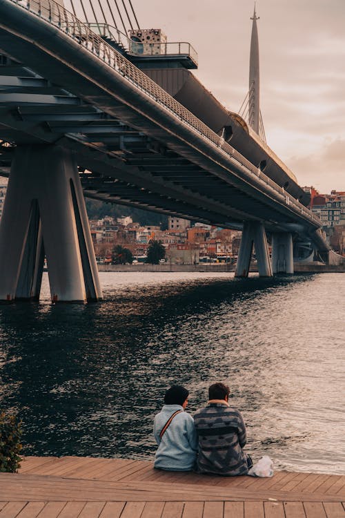 Kostnadsfri bild av halic bridge, hav, istanbul