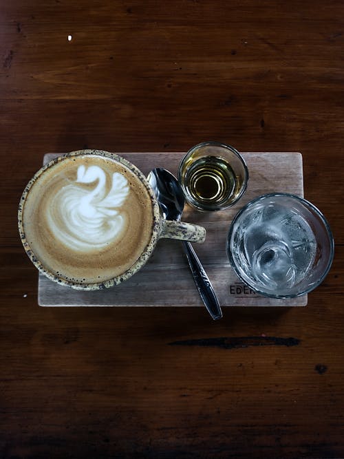 Free stock photo of café, cafe latte, coffee