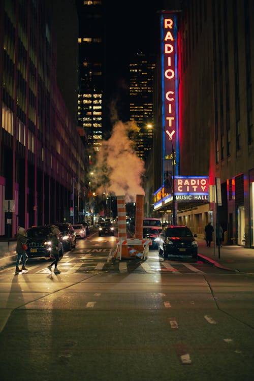 Street in New York at Night