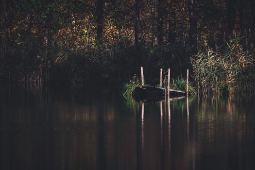Dock Surrounded by Body of Water