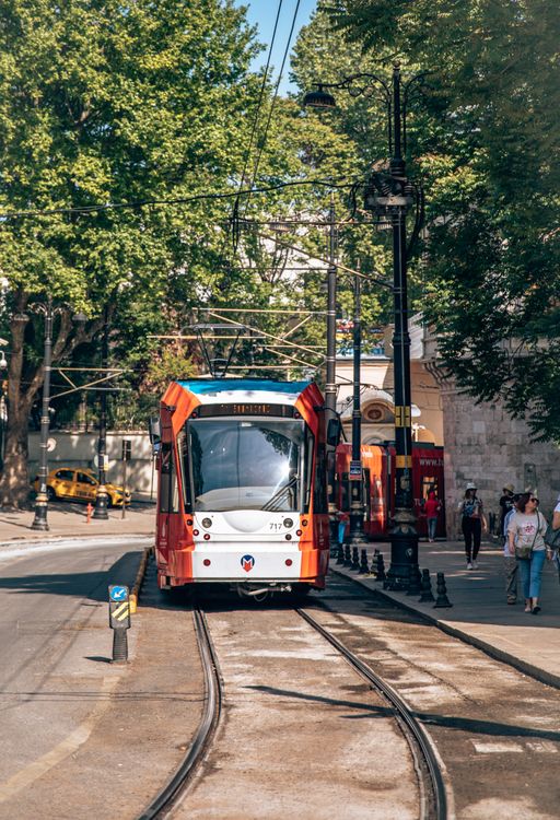 Tram Lines Public Transport on Railways · Free Stock Photo