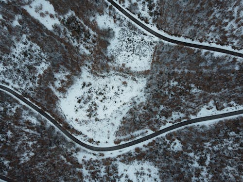 Kostnadsfri bild av Flygfotografering, landskap, landsvägar