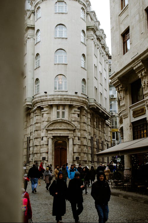 Pedestrians in Old Town