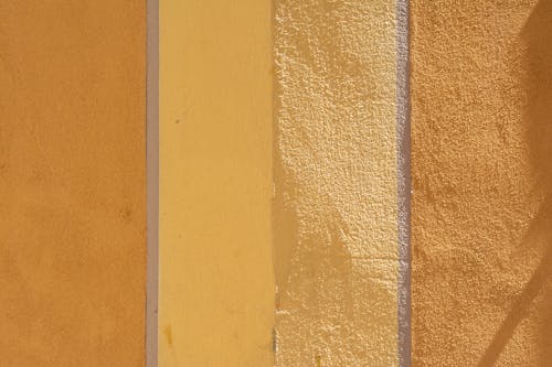 Close-up of an Orange Building Exterior 