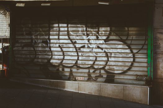 Graffiti on Garage Door