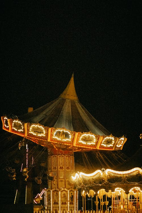Carousel at Funfair 