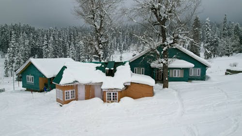 Základová fotografie zdarma na téma chatky, dřevěný, dřevo