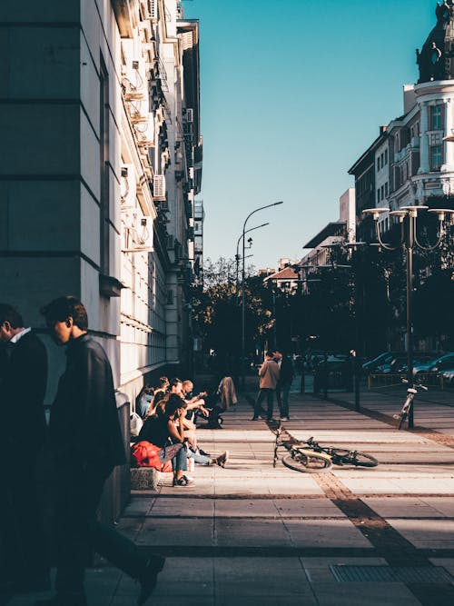 Free stock photo of building, city center, city life