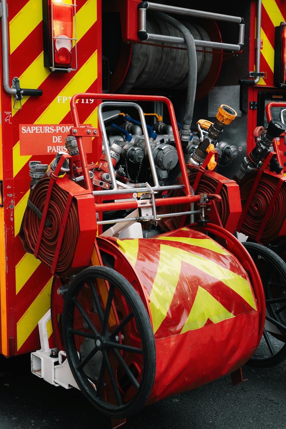 Back of Fire Engine · Free Stock Photo