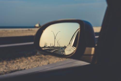 Free Car Side Mirror Stock Photo