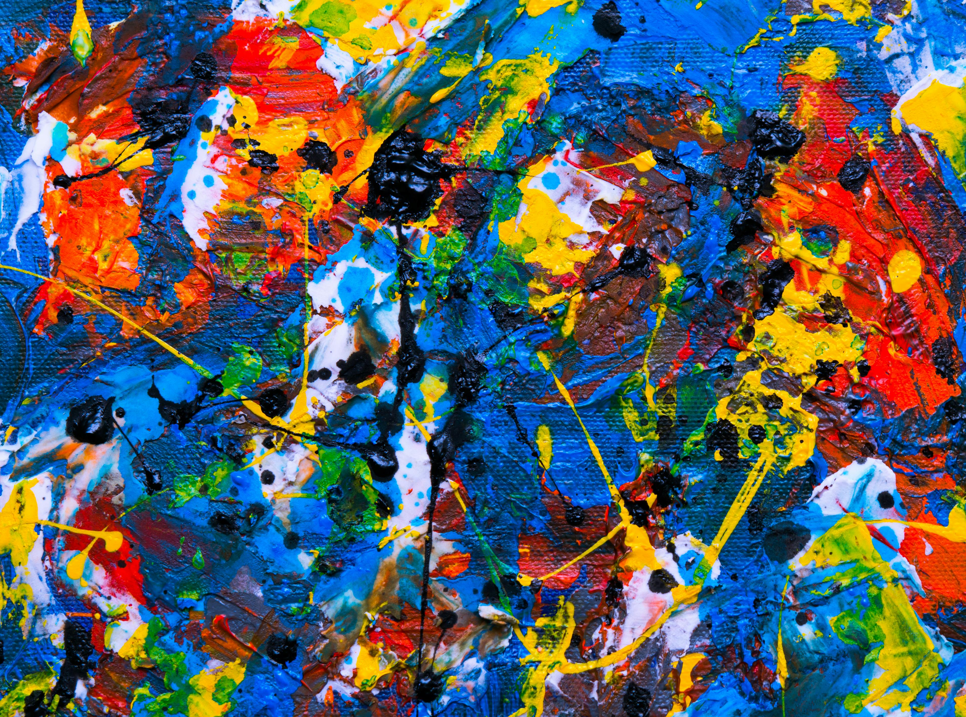 Free stock photo of abstract  painting  acrylic paint  