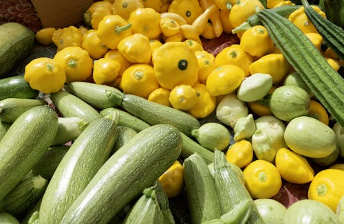 Yellow and Green Vegetables