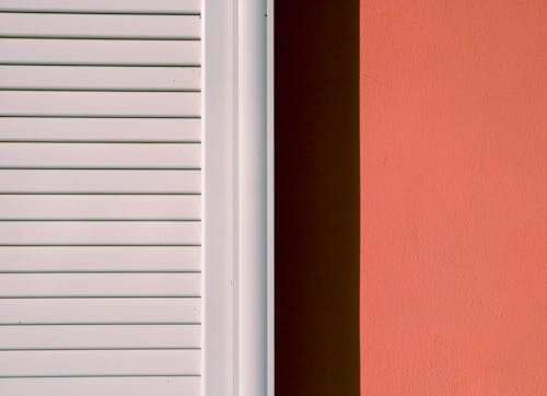 Sunlit Shutter and Wall