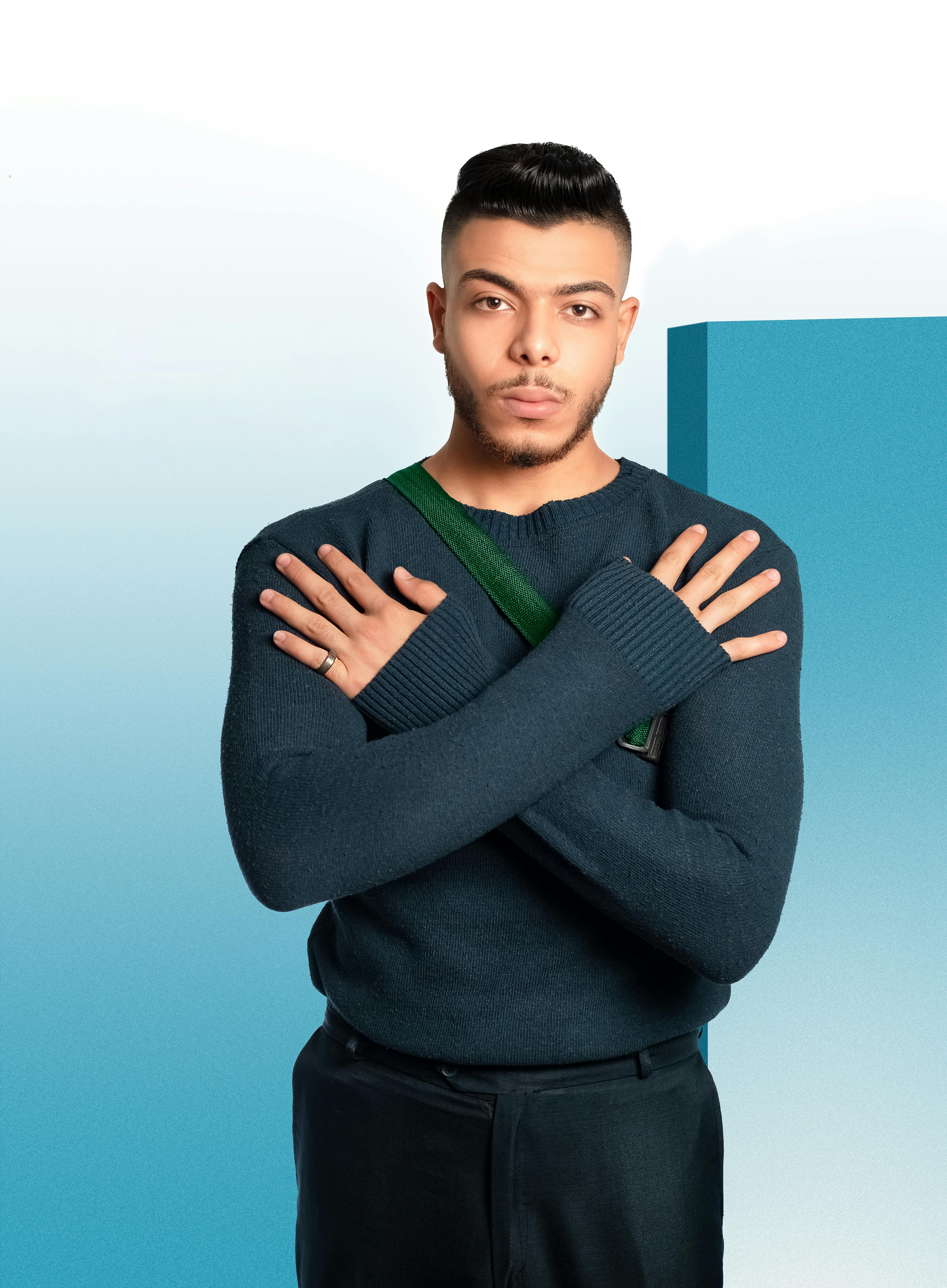 Ilmainen kuvapankkikuva tunnisteilla hiusten leikkaus, hoidettu parta, itsevarma Kuvapankkikuva