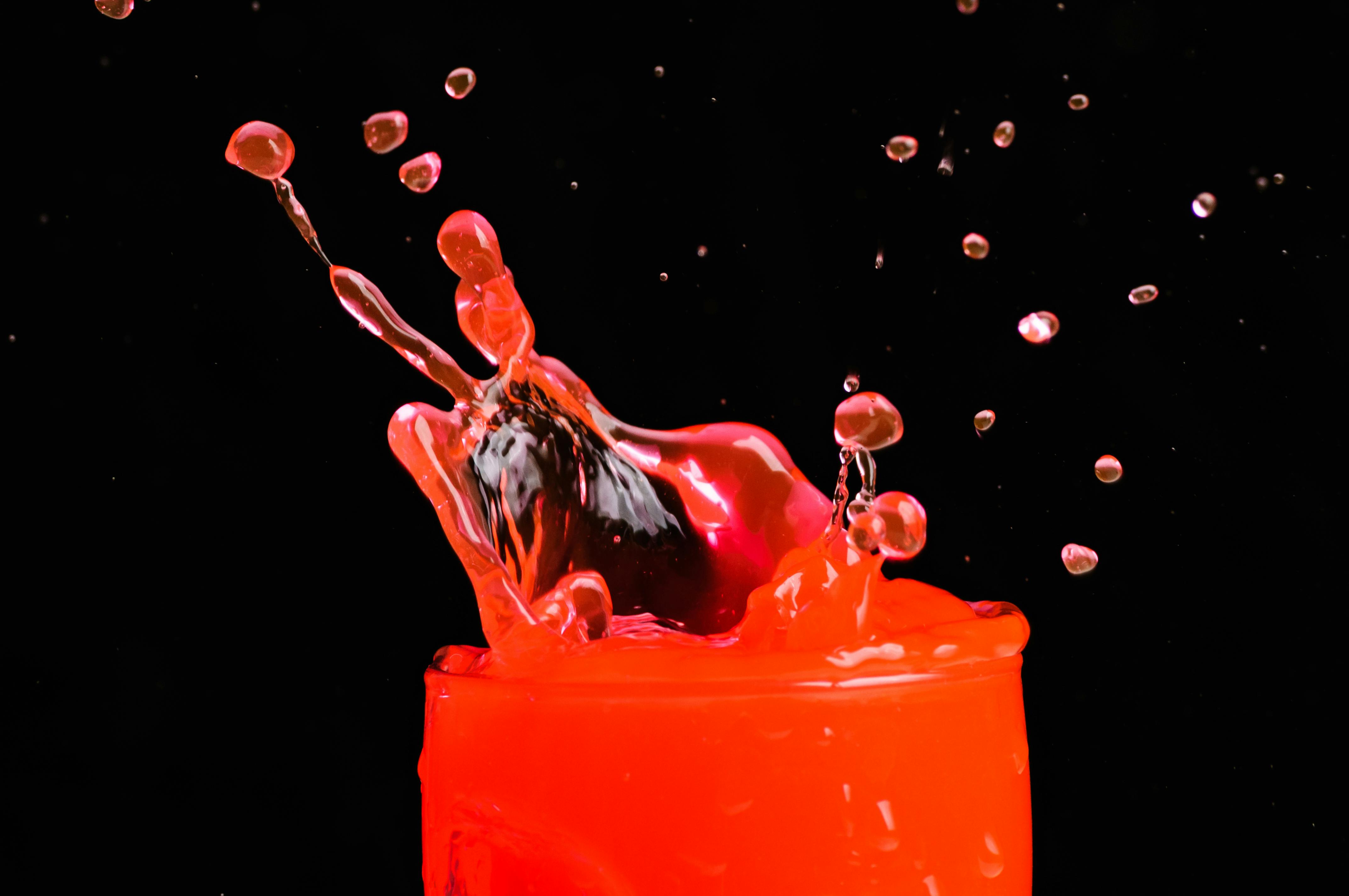 Free stock photo of color splash, drink, liquid