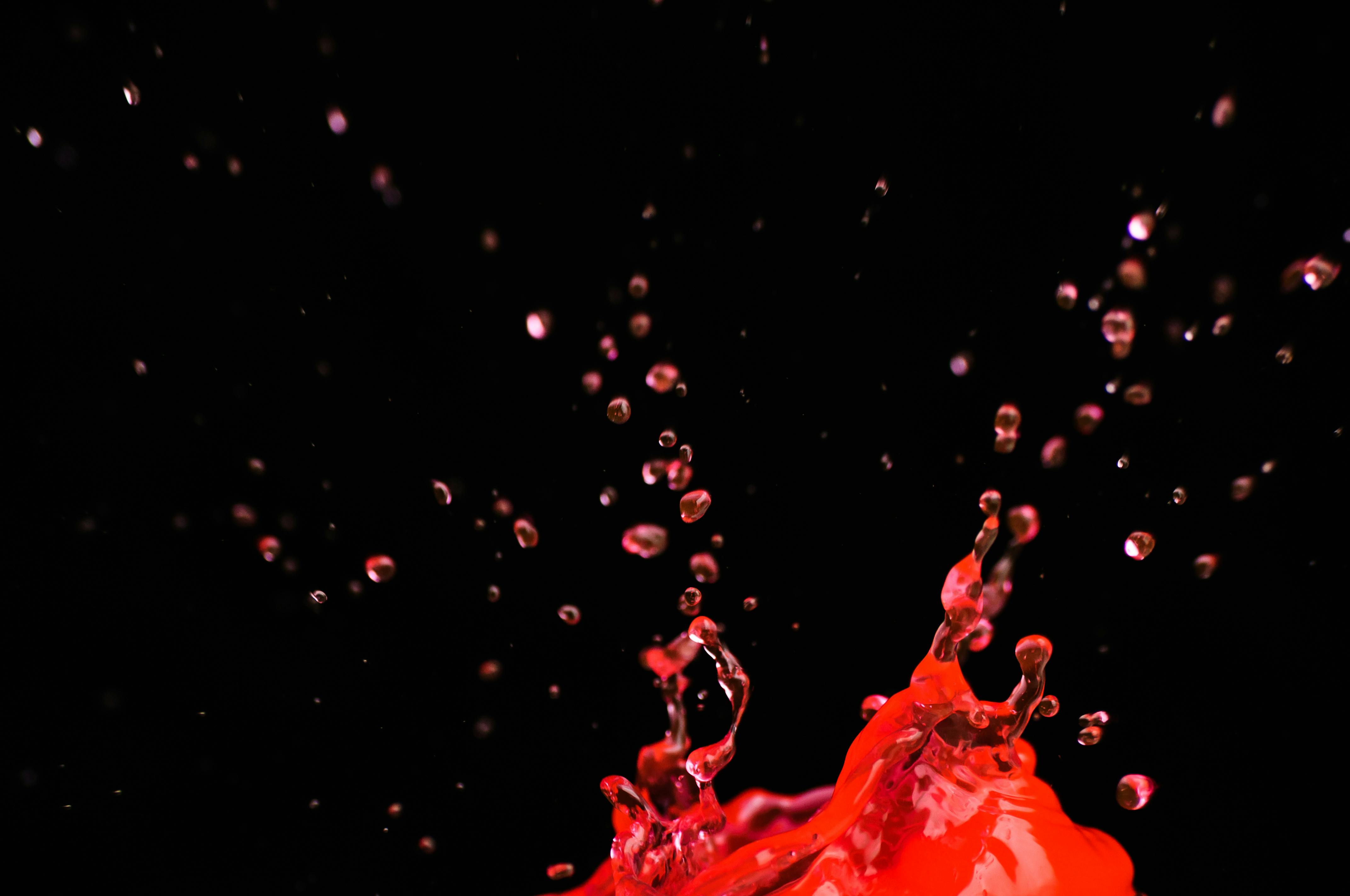 Free stock photo of bubbles, color splash, drink