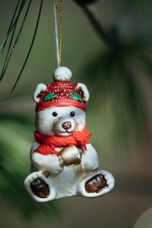 くま, クリスマスの飾り, デコレーションの無料の写真素材