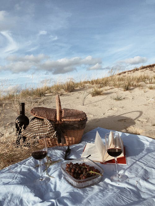 Free stock photo of blue, composition, dunes