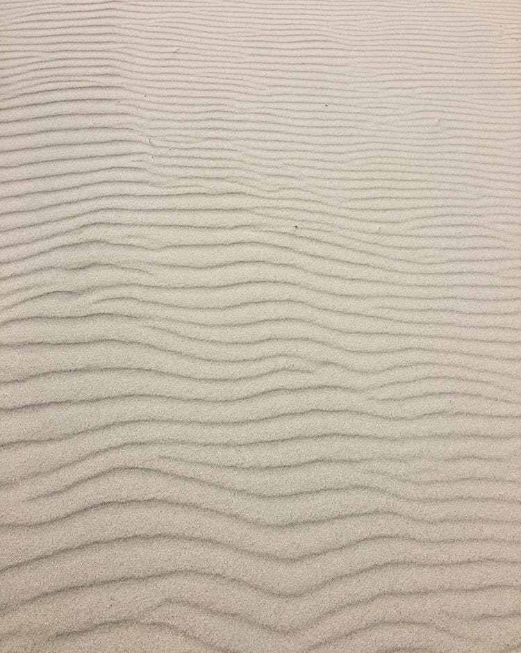 Ripples In Brown Sand