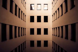 Space between Building Walls