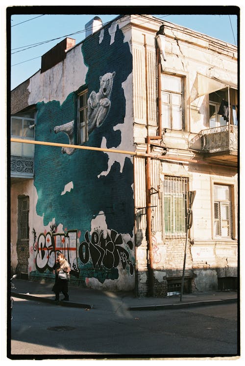 Mural on Building Wall