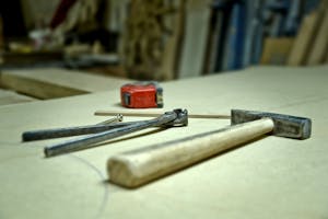 Hammer, Pincers and Screw
