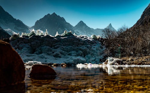 Lake in Mountains