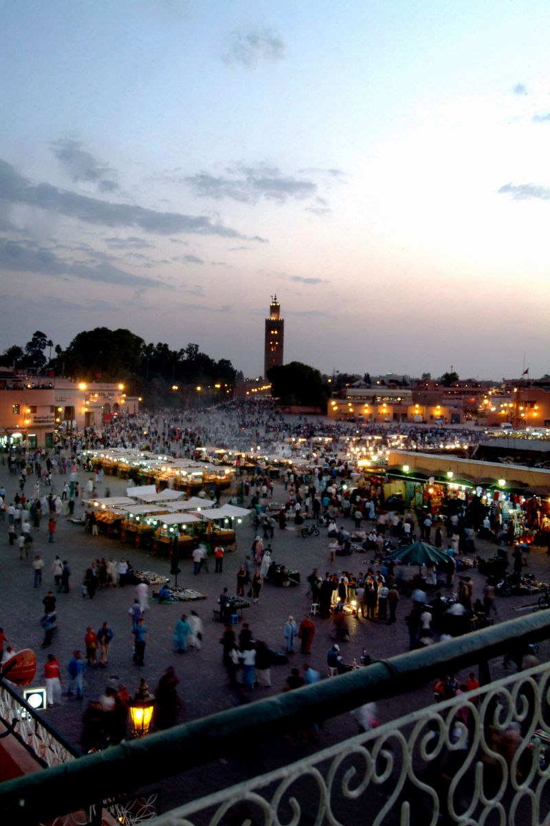 Djemaa el-Fna square in Marrakech — new direct route from Riga in 2026