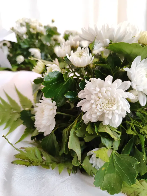 Composition florale pour Deuil