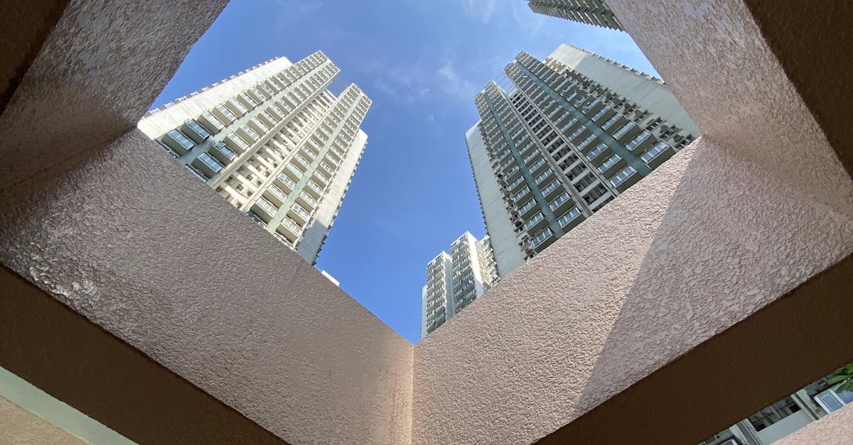 Skyscrapers Seen From Underground · Free Stock Photo